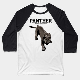 Panther Conservation Black Lives Matter Baseball T-Shirt